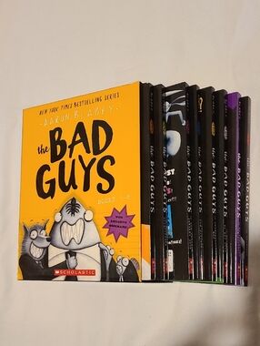 The Bad Guys, Books 1-8, By Aaron Blabey Scholastic Kids Ages 7-10 Superbad